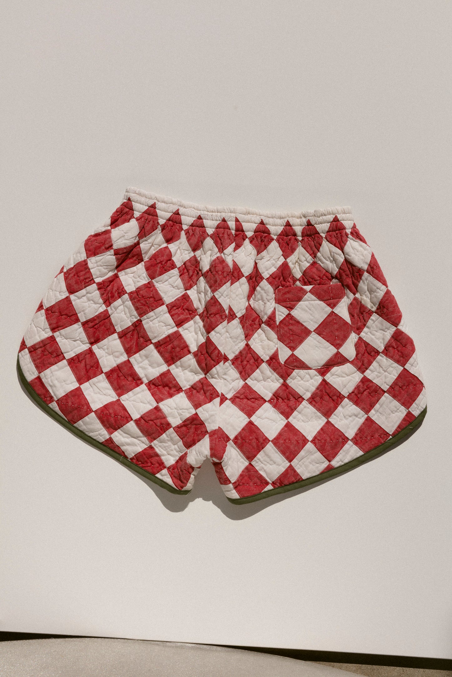 Quilt Track Shorts - Diamonds (Large)