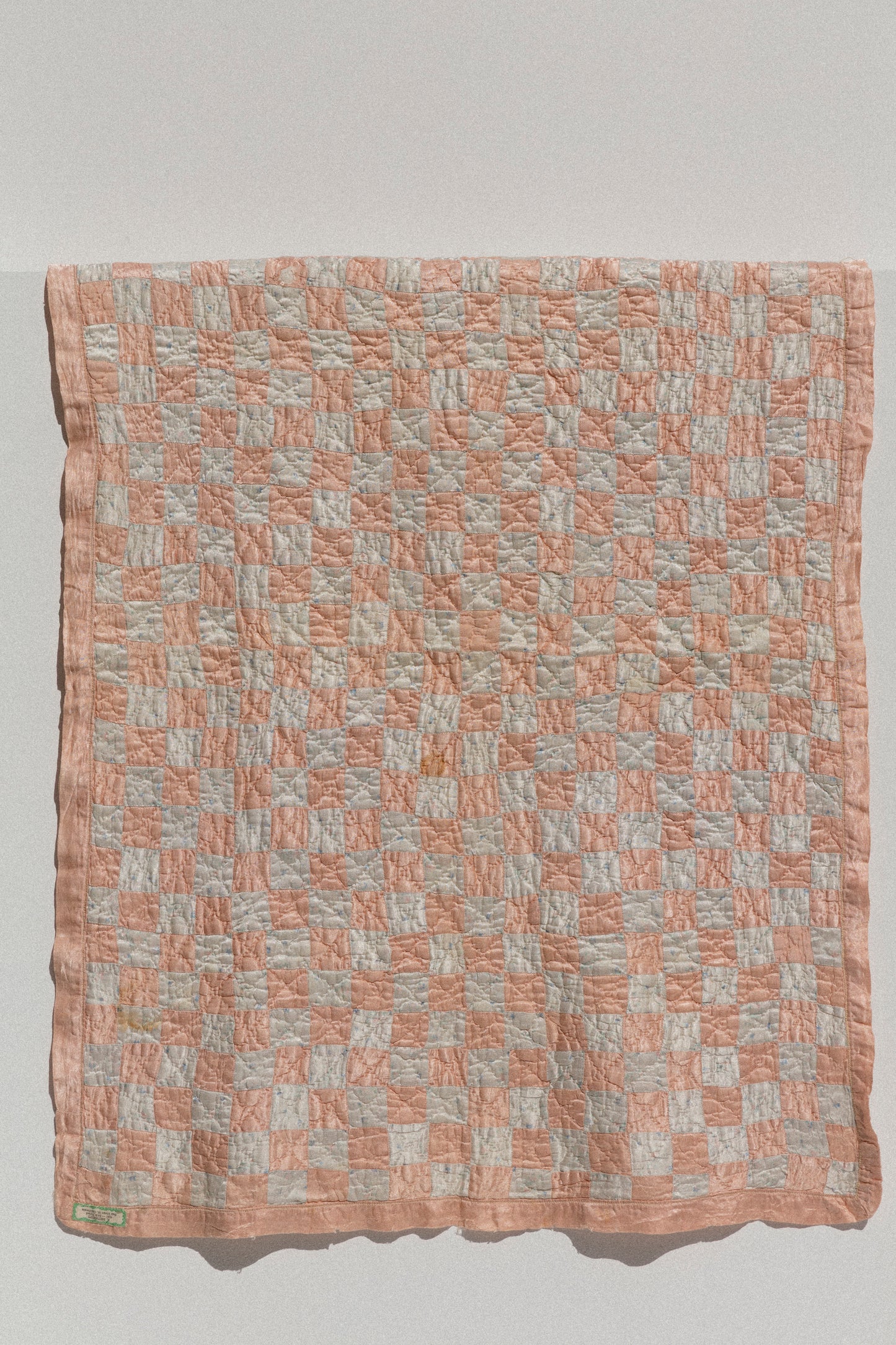 Vintage Baby Quilt - Satin