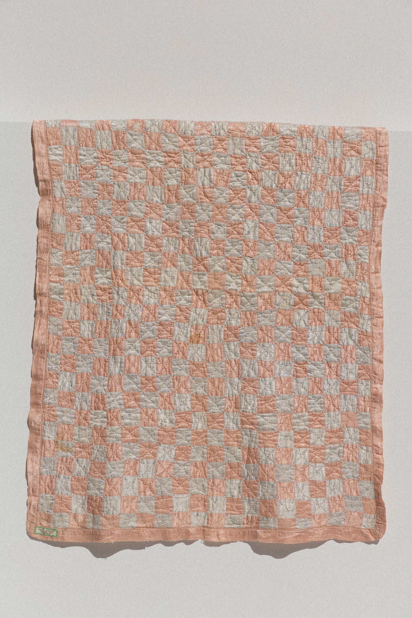 Vintage Baby Quilt - Satin