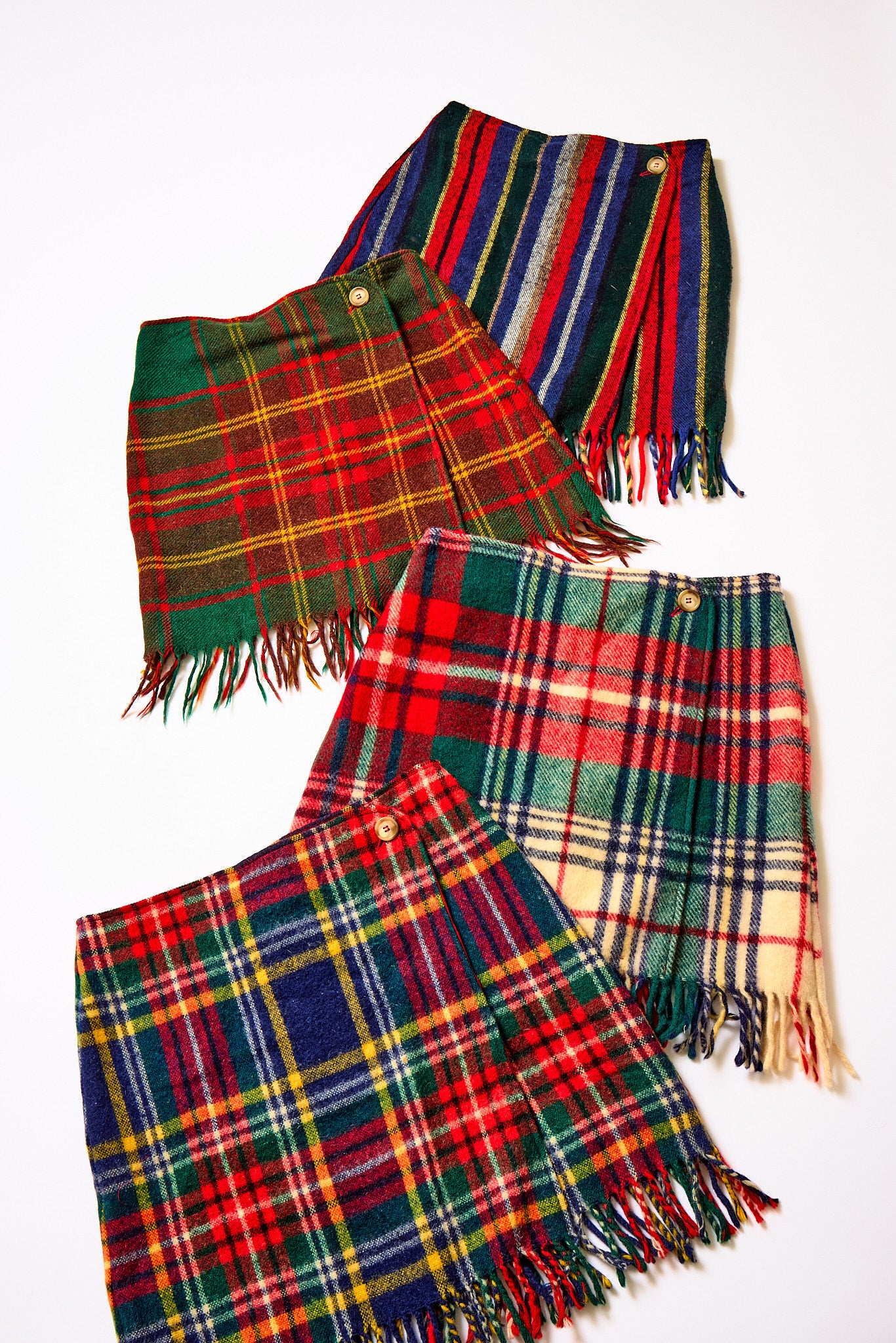 Fringe Wrap Mini - Small (stripe)