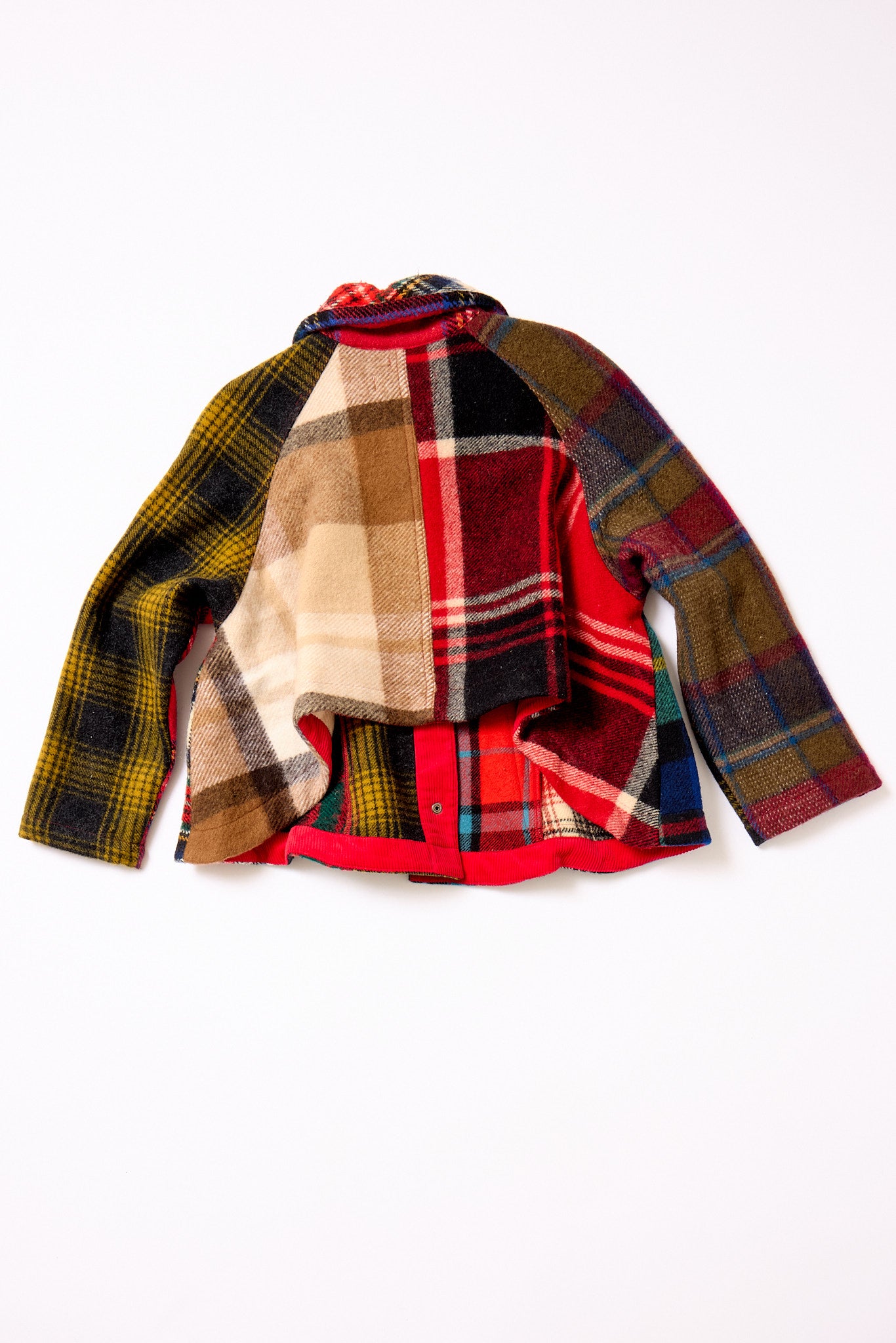 Laurel Swing Jacket - Mixed Plaid (S)