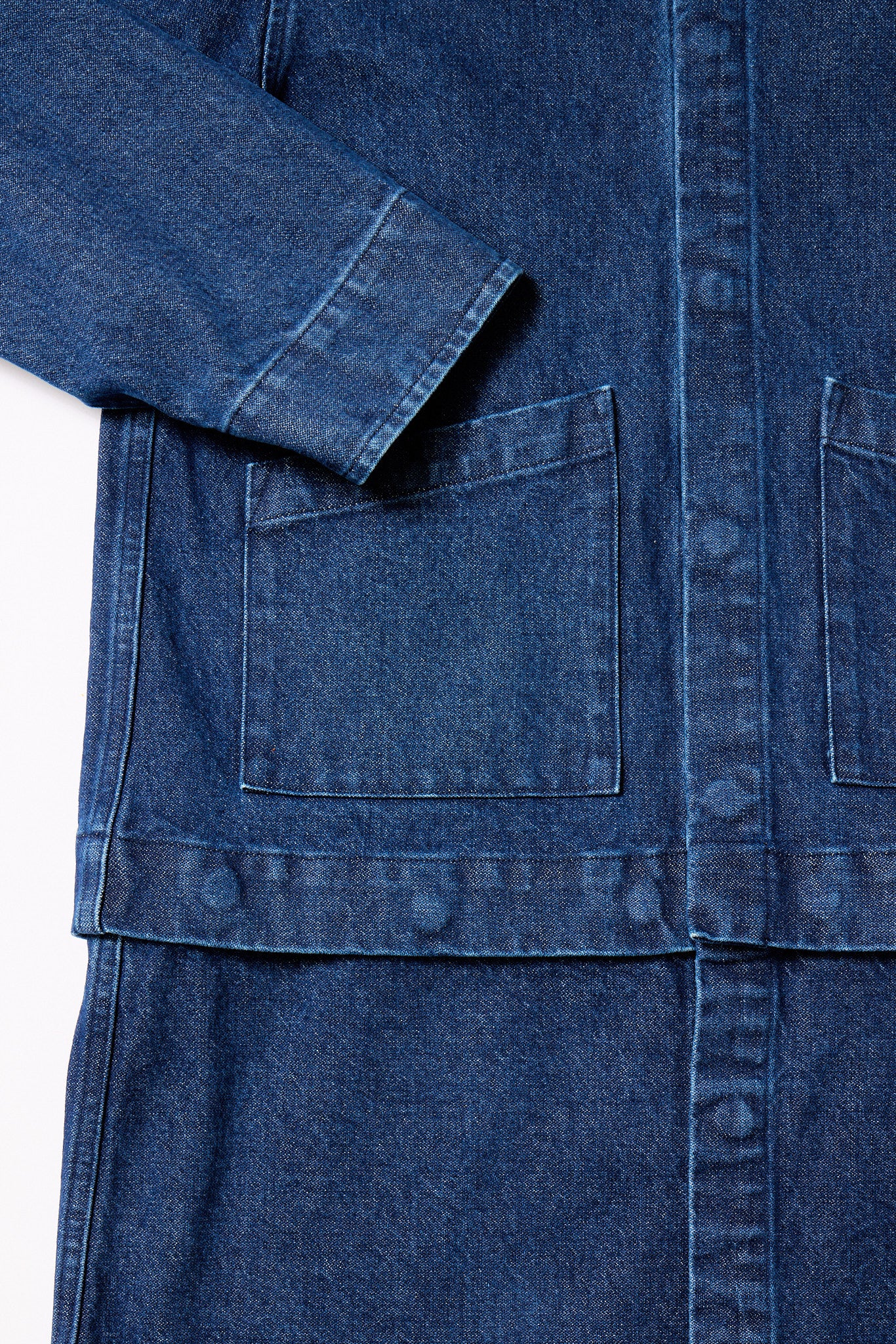 Snap Away Duster - Dark Rinse