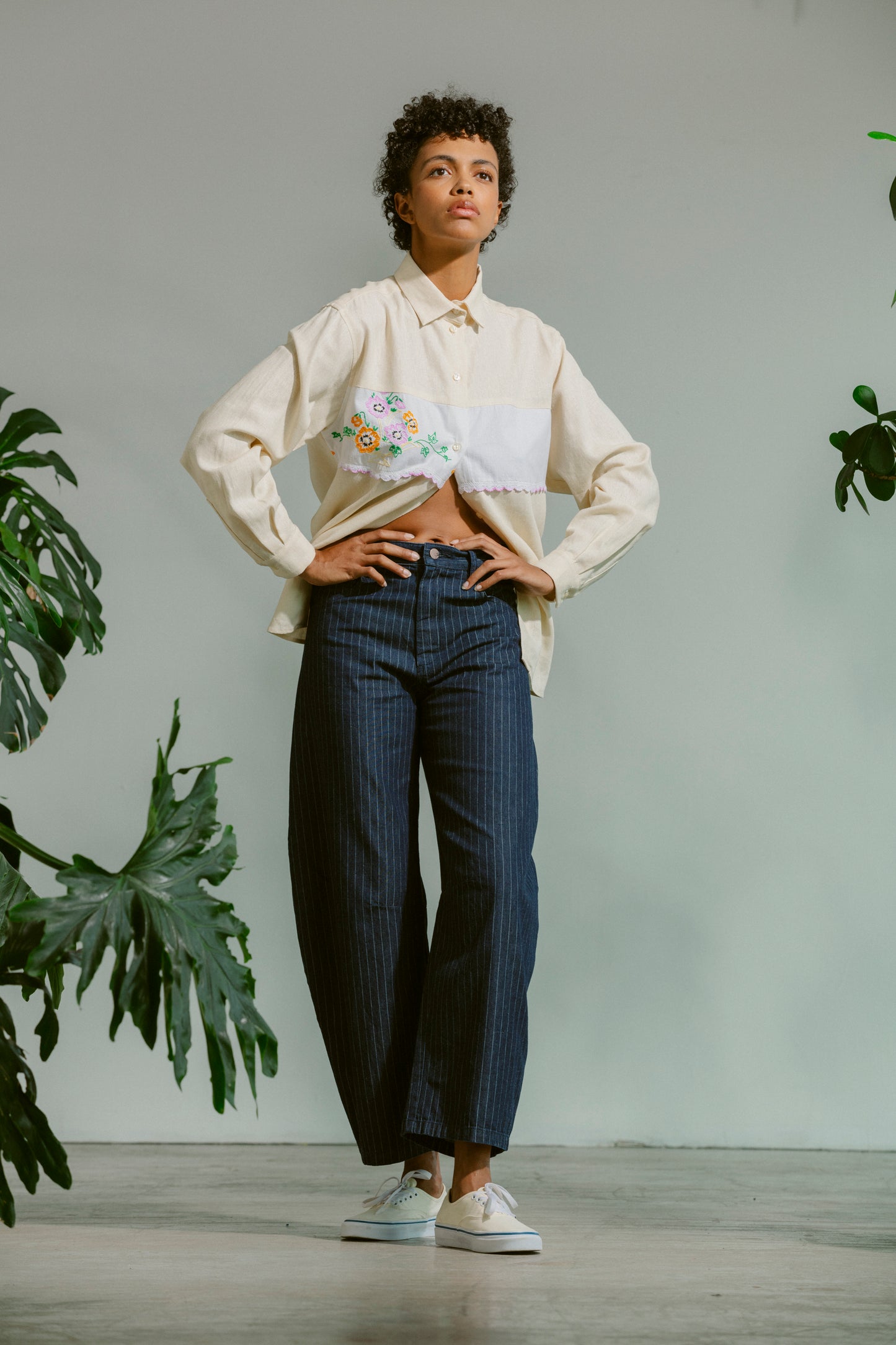 Balloon Pants - Pinstripe