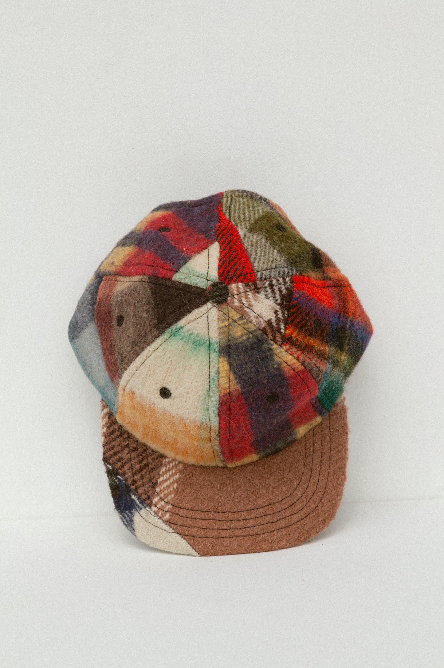 Ball Cap - Mixed Plaid #6