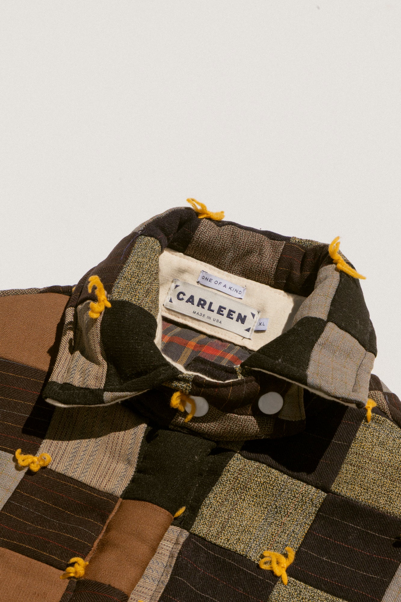 Quilt Ardmore Jacket - Checkered Yarn Ties (XLarge)
