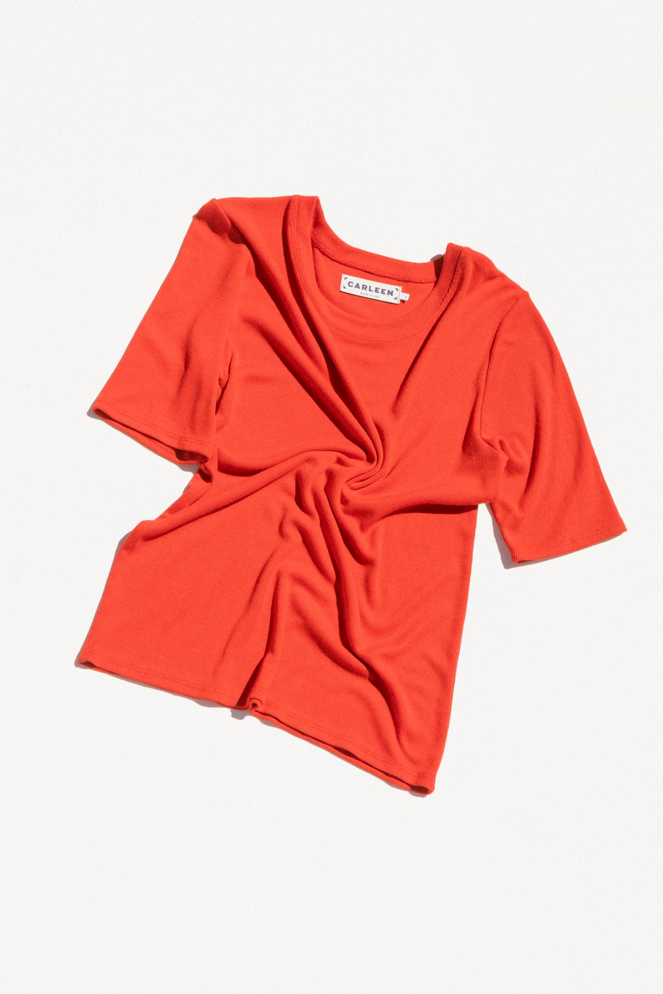 Siren Tee - Red Rib