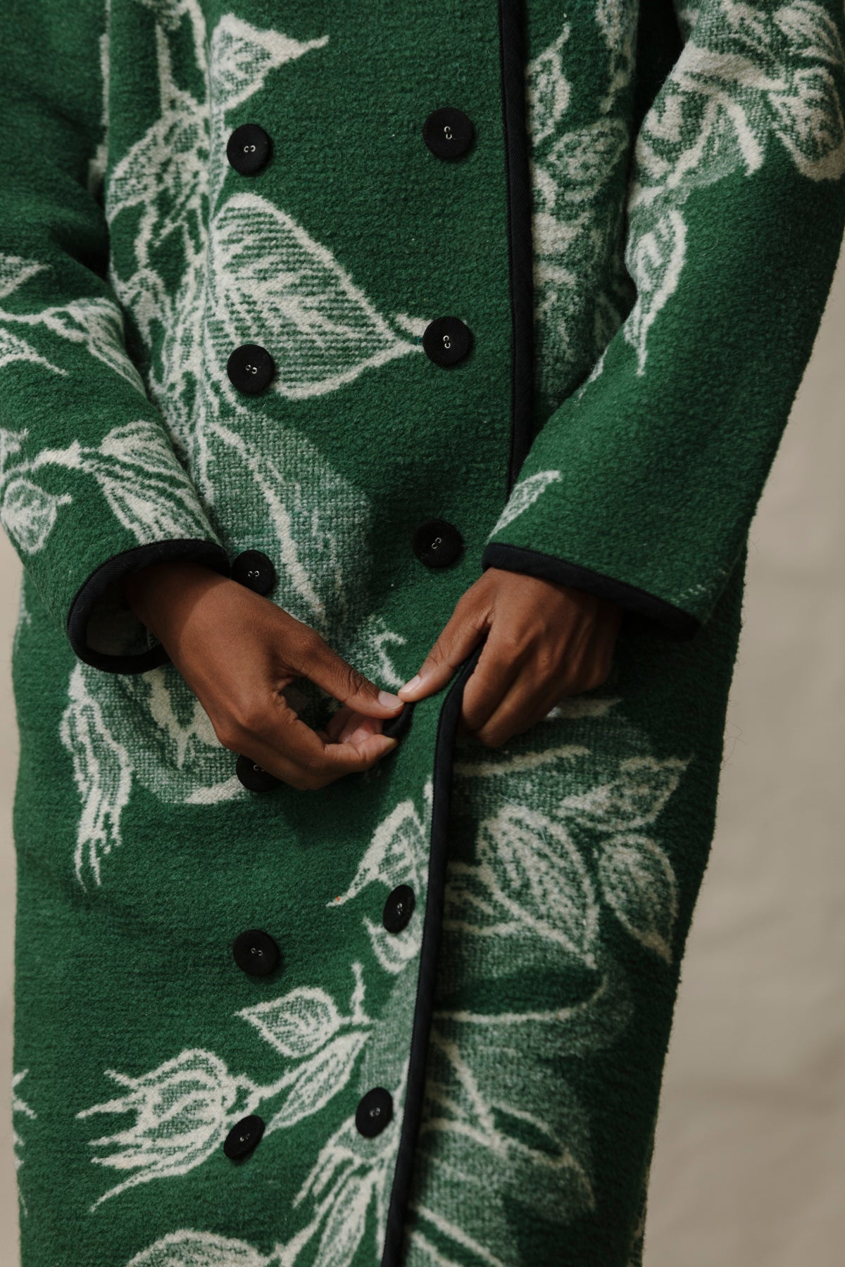 Long Brookes Jacket - Green (Small)
