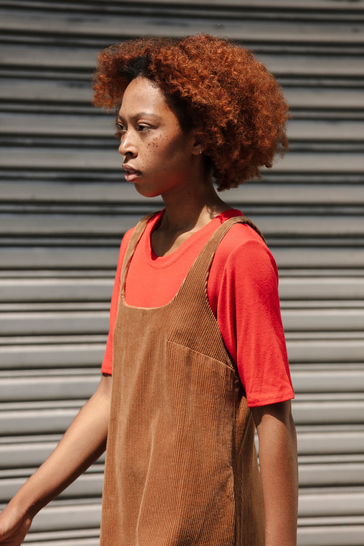 Siren Tee - Red Rib