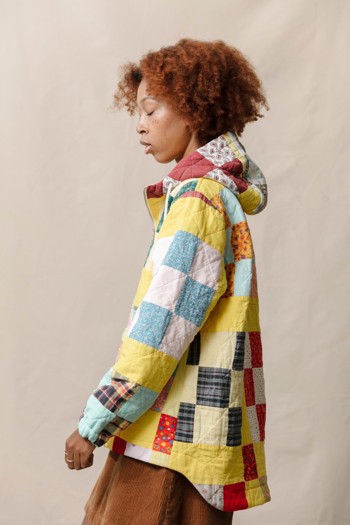 Big Parka - Yellow Nine Patch (XSmall)