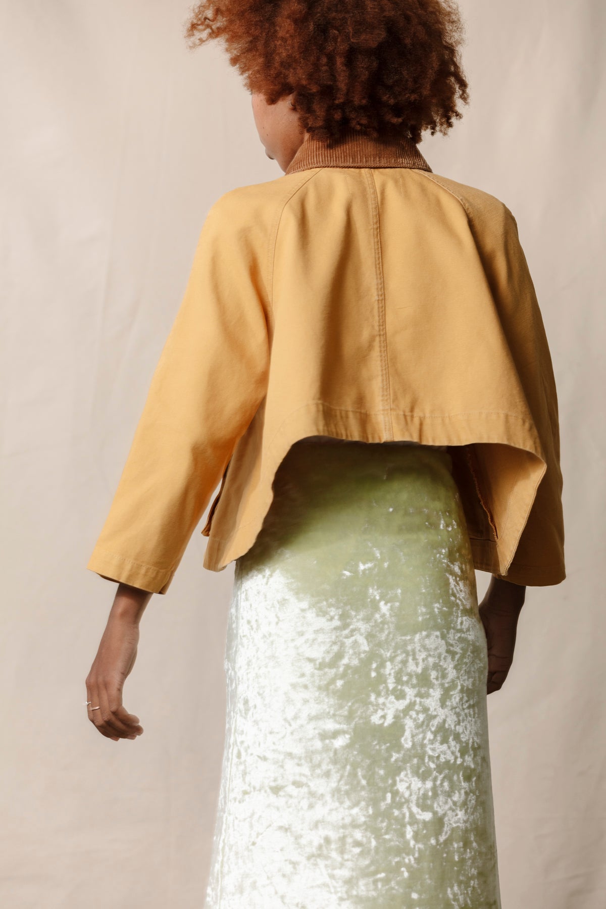 Laurel Swing Jacket - Amber Wheat
