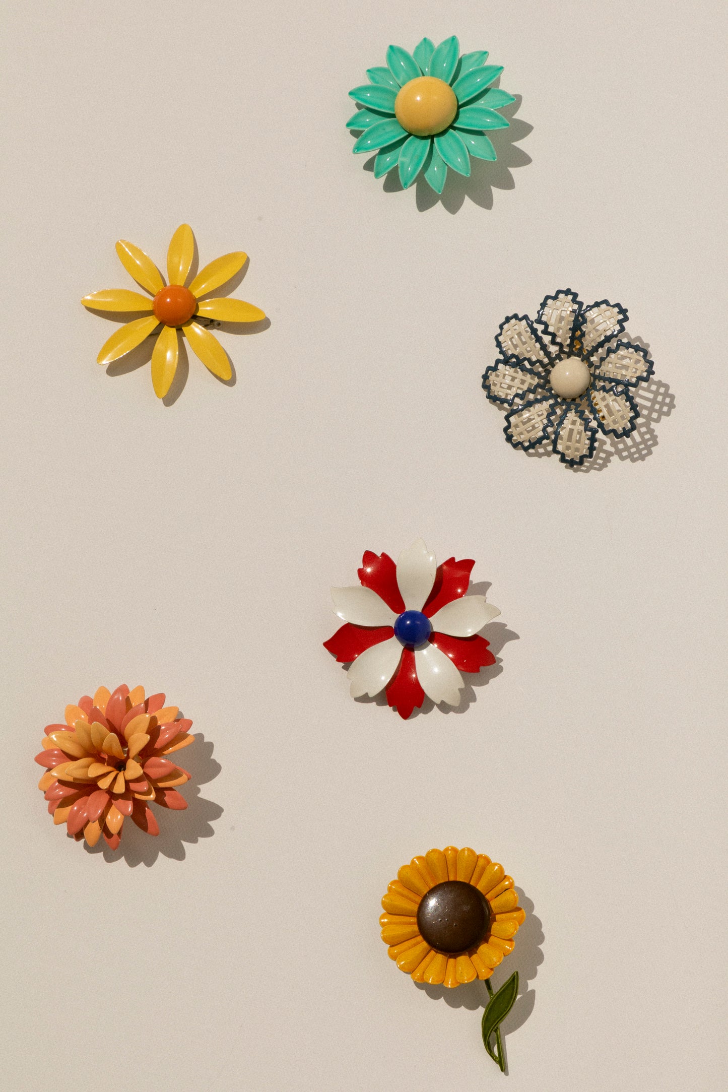 Vintage Floral Brooch - Primary