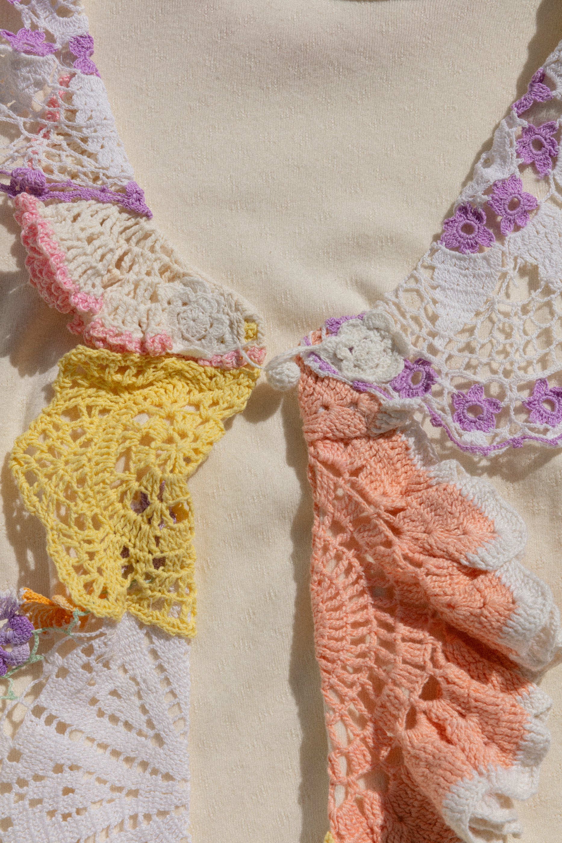 Doily Cardigan - Violets (Small)