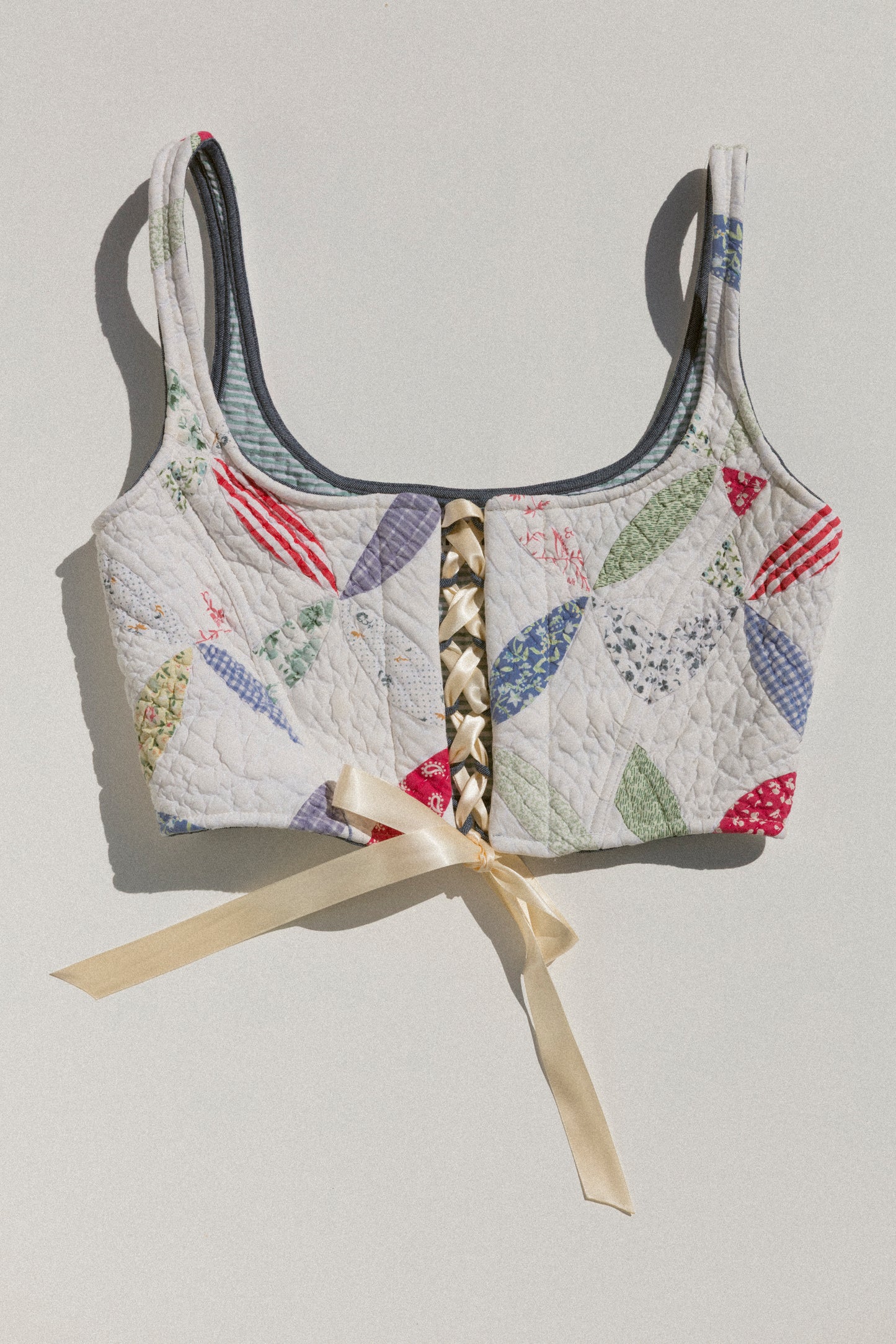 Quilt Corset - Bay Leaf (Small)