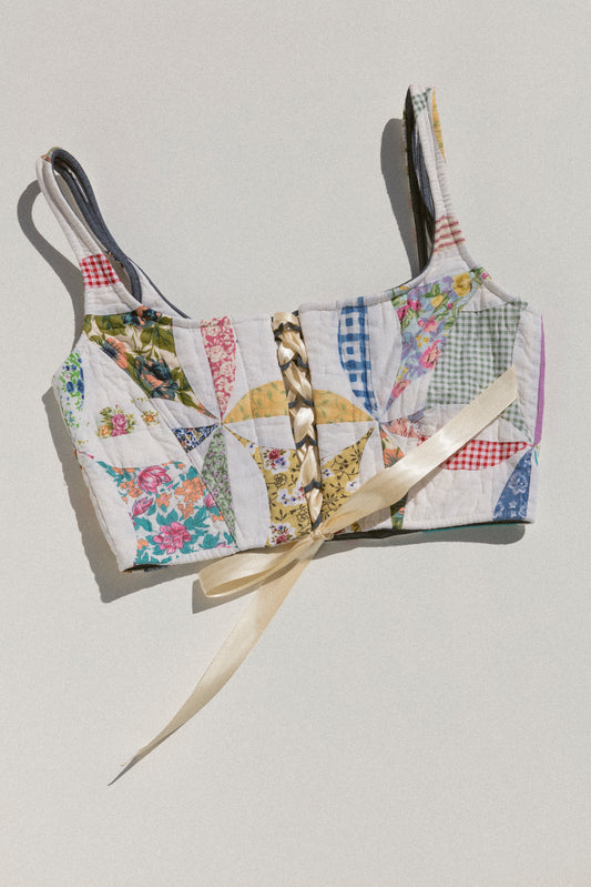 Quilt Corset - Picnic (Medium)