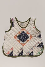 Quilt Scallop Tank - Crowns (Large)