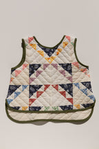 Quilt Scallop Tank - Crowns (Large)