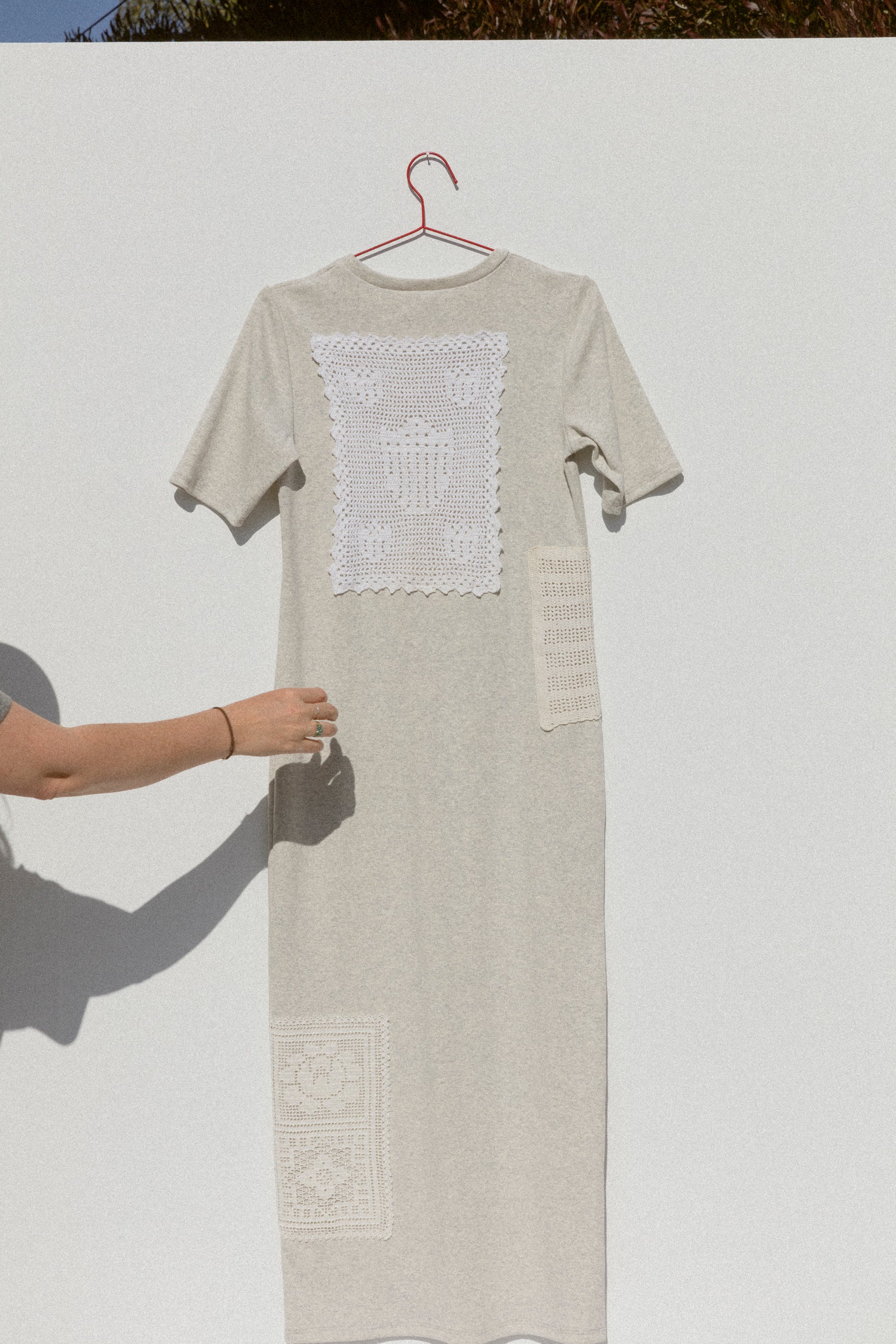 Doily T-Shirt Dress (Medium)