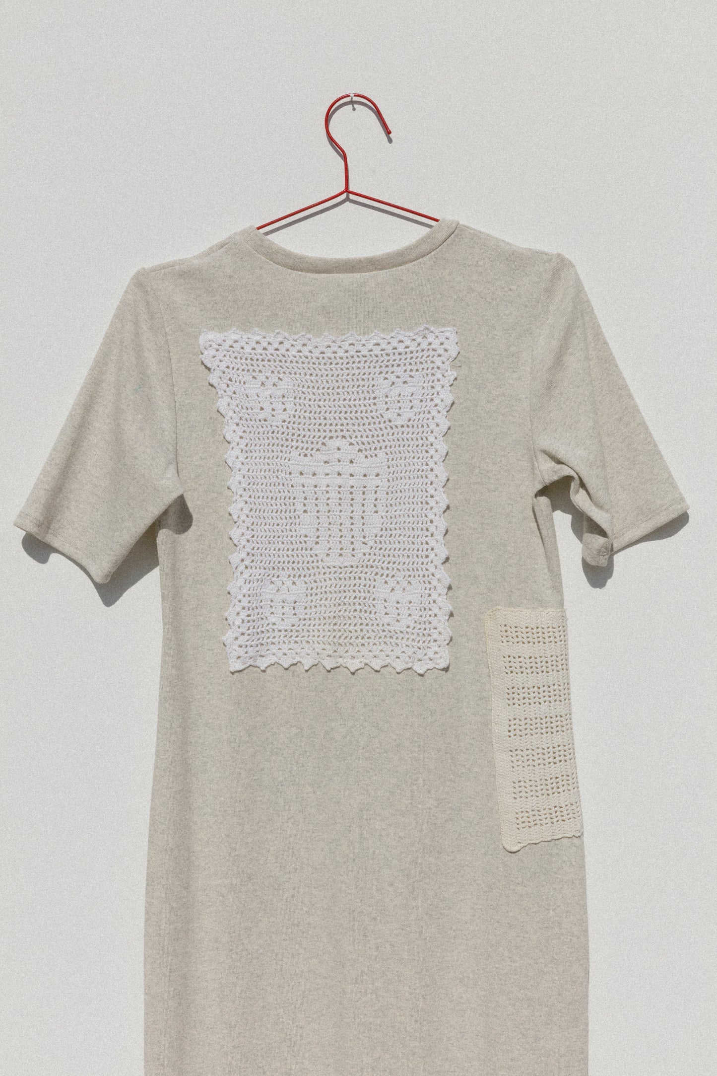 Doily T-Shirt Dress (Small)