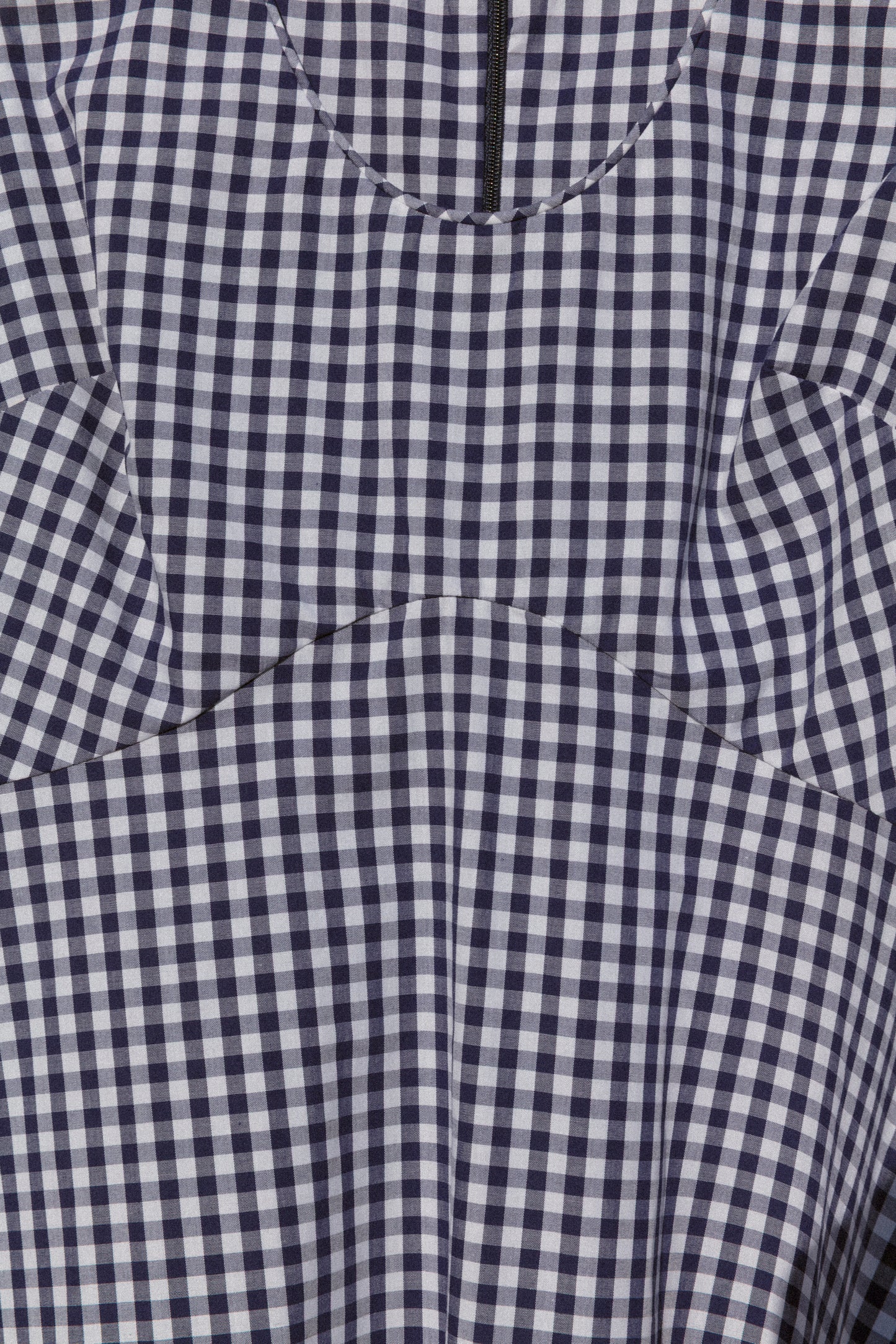 Austen Dress - Navy Gingham