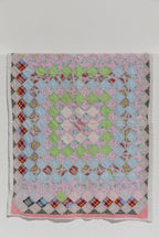 Vintage Baby Quilt - Around The World