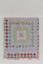 Vintage Baby Quilt - Around The World