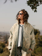 Wool Harris Duster - Bows (XSmall)