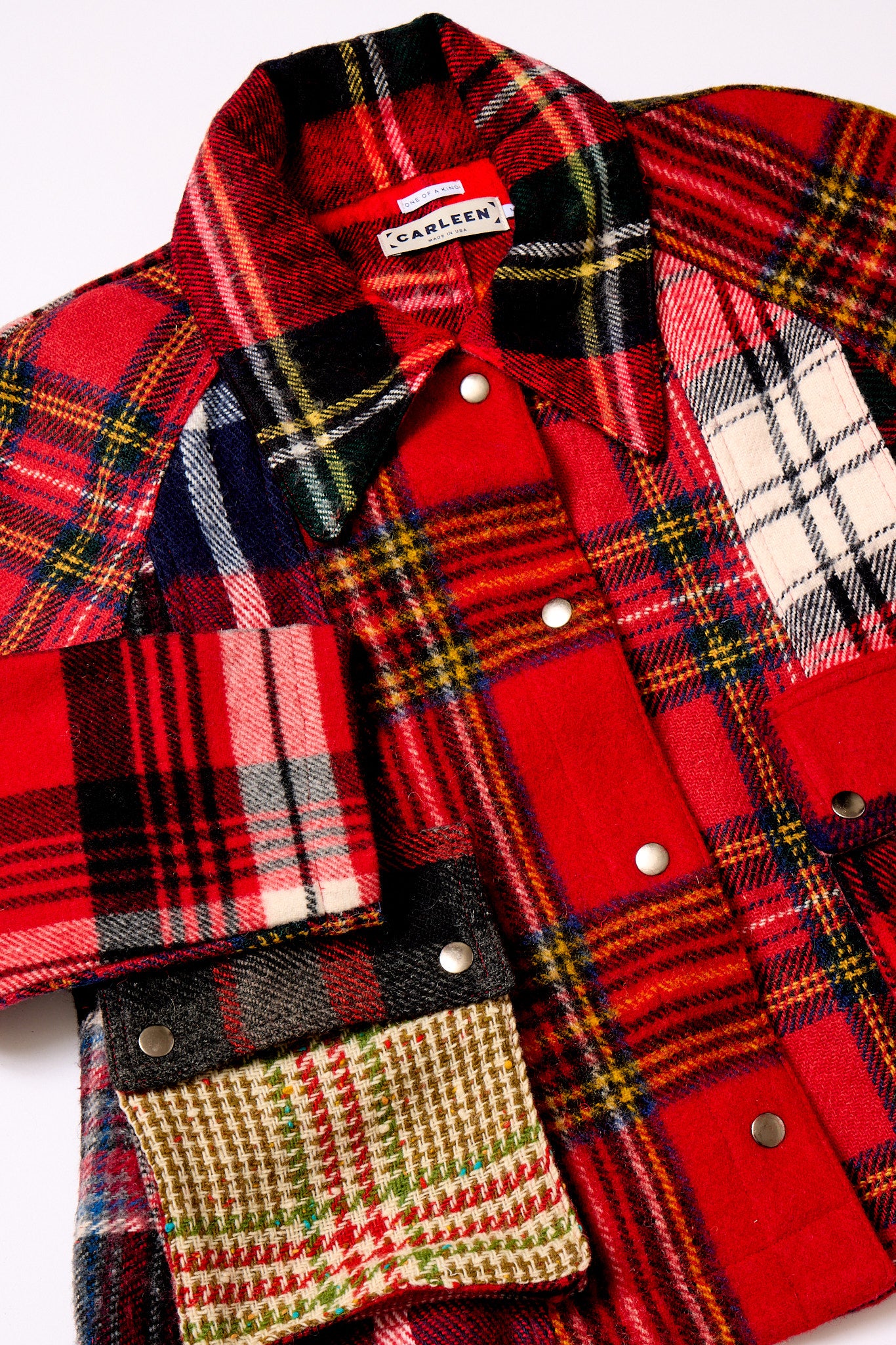 Laurel Swing Jacket - Mixed Plaid (M)