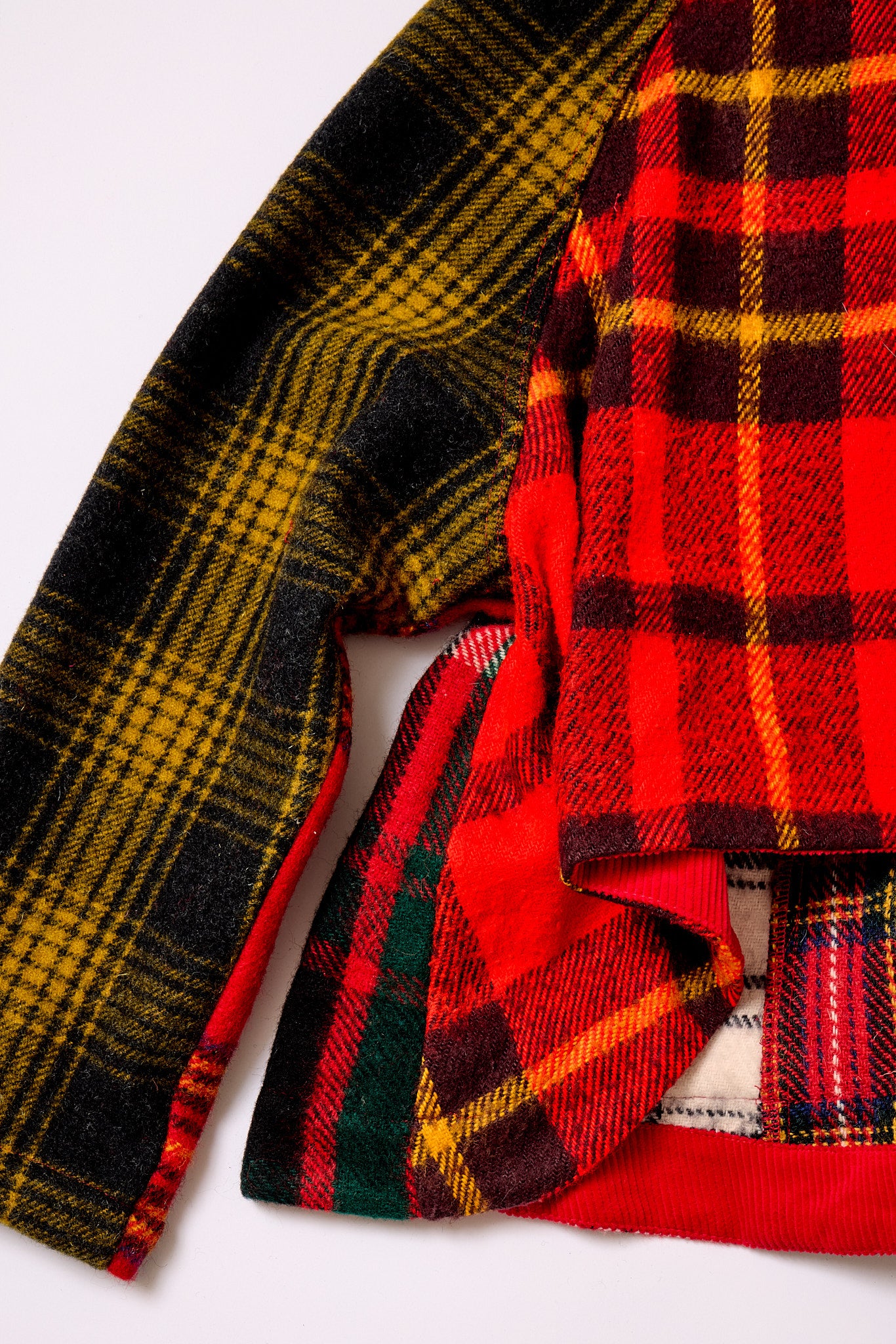 Laurel Swing Jacket - Mixed Plaid (M)