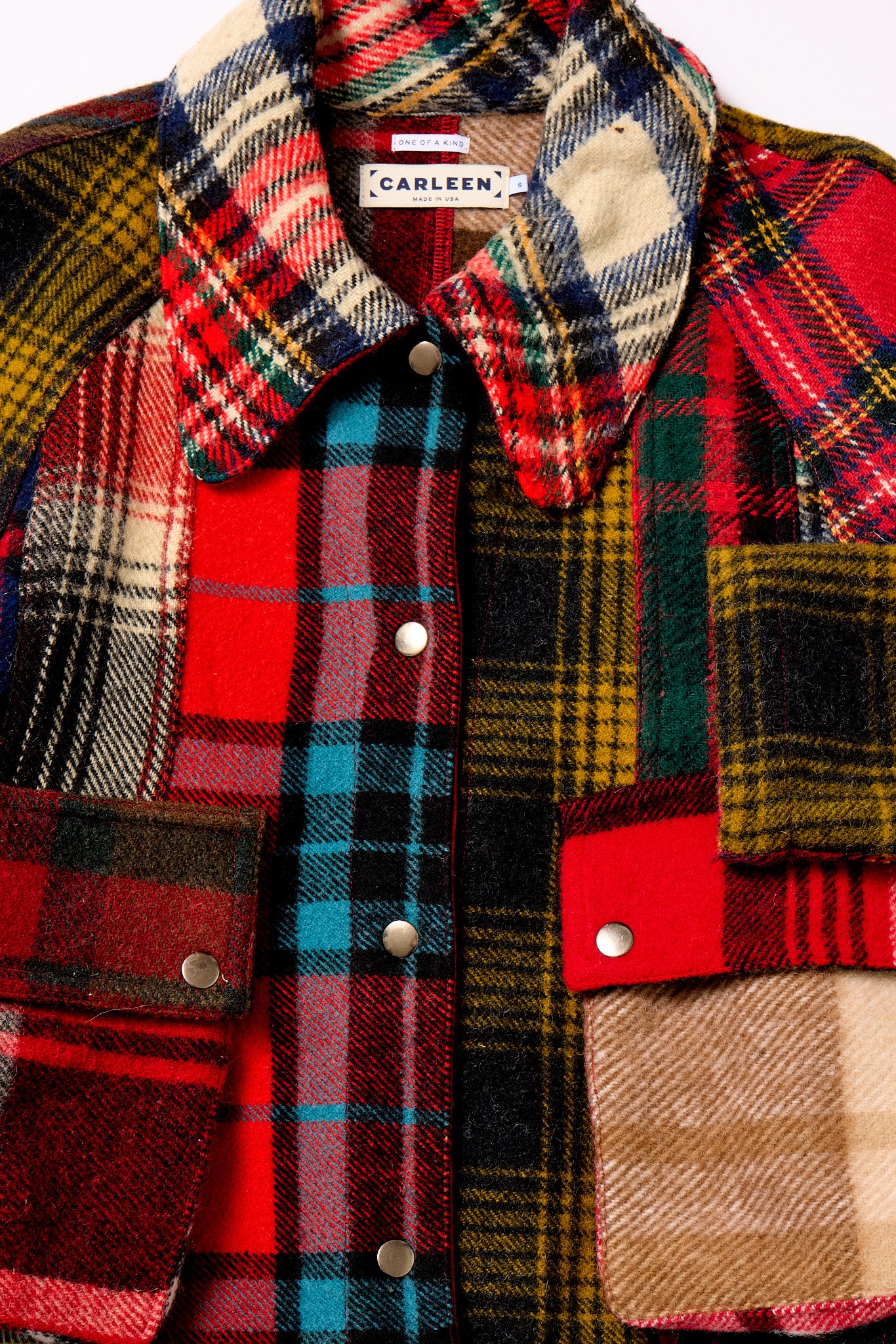 Laurel Swing Jacket - Mixed Plaid (S)