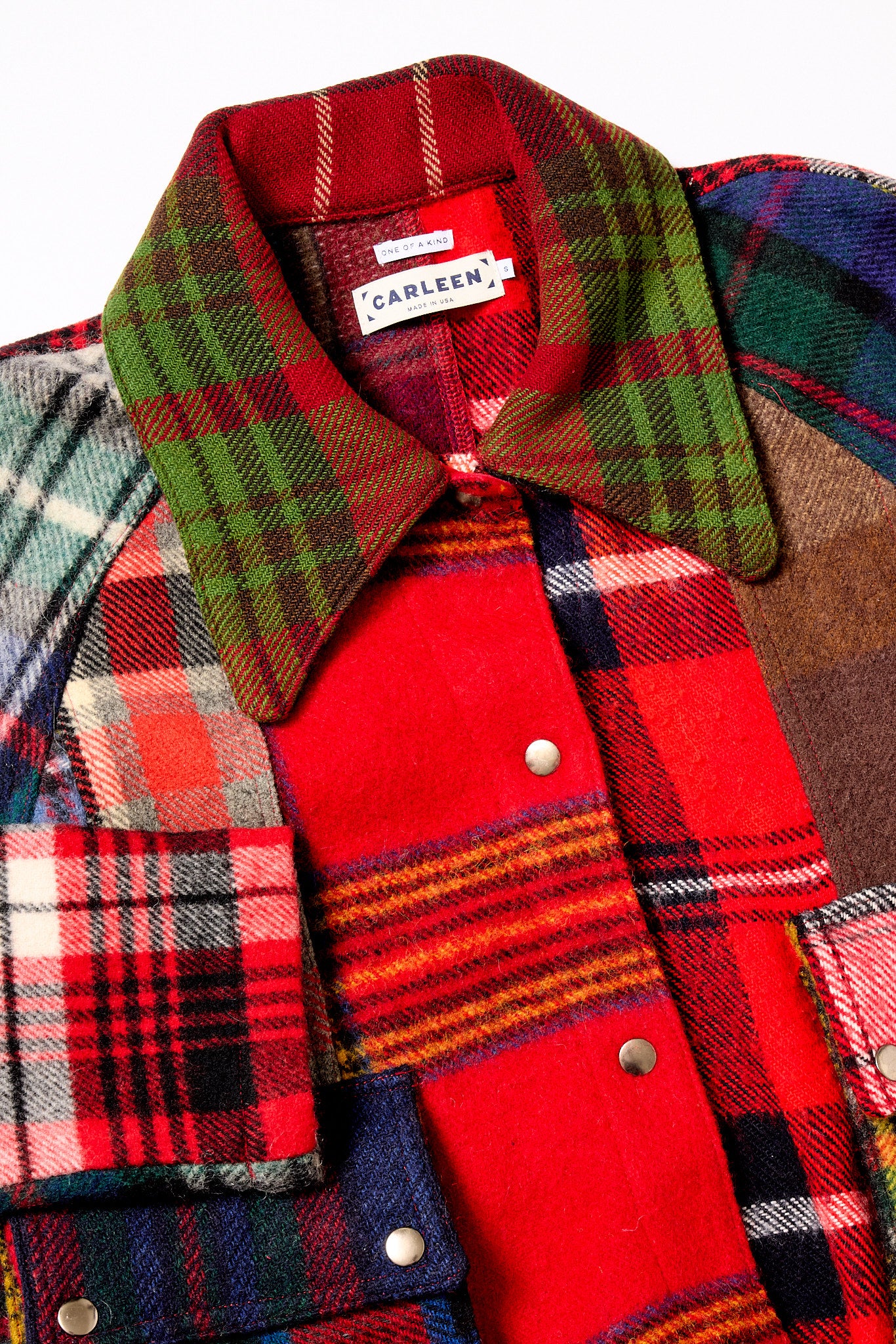 Laurel Swing Jacket - Mixed Plaid (S)