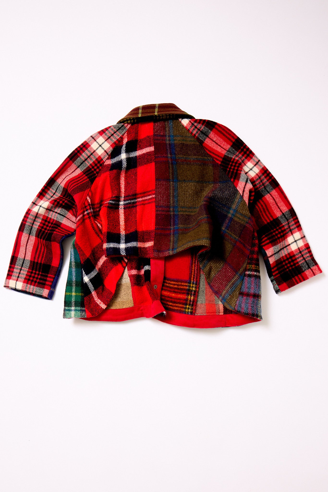 Laurel Swing Jacket - Mixed Plaid (S)