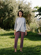 Kick Flare Pants - Redditch Plaid