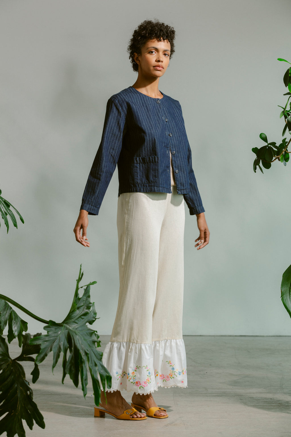 Simplicity Jacket - Pinstripe