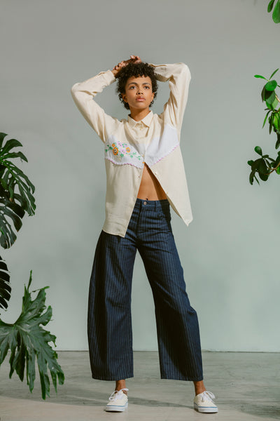 Balloon Pants - Pinstripe – CARLEEN