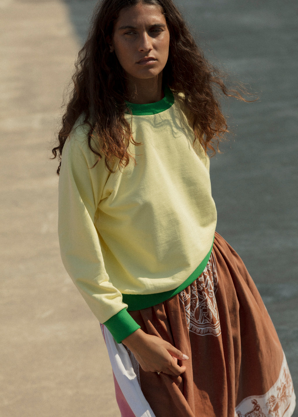 Rory Sweatshirt - Yellow/Green