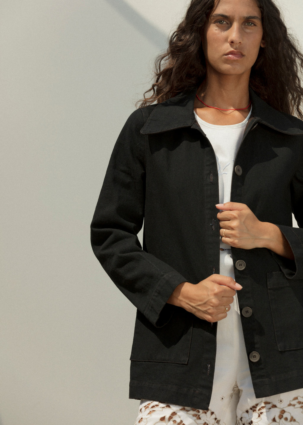 Holt Chore Jacket - Brown Overdye