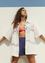 Teresa Coverup - Blue Flower (M/L)