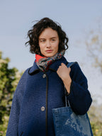 PREORDER Highland Coat - Navy Boucle