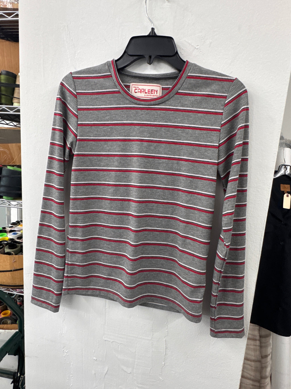 Long Sleeve Siren Tee - Small Stripe