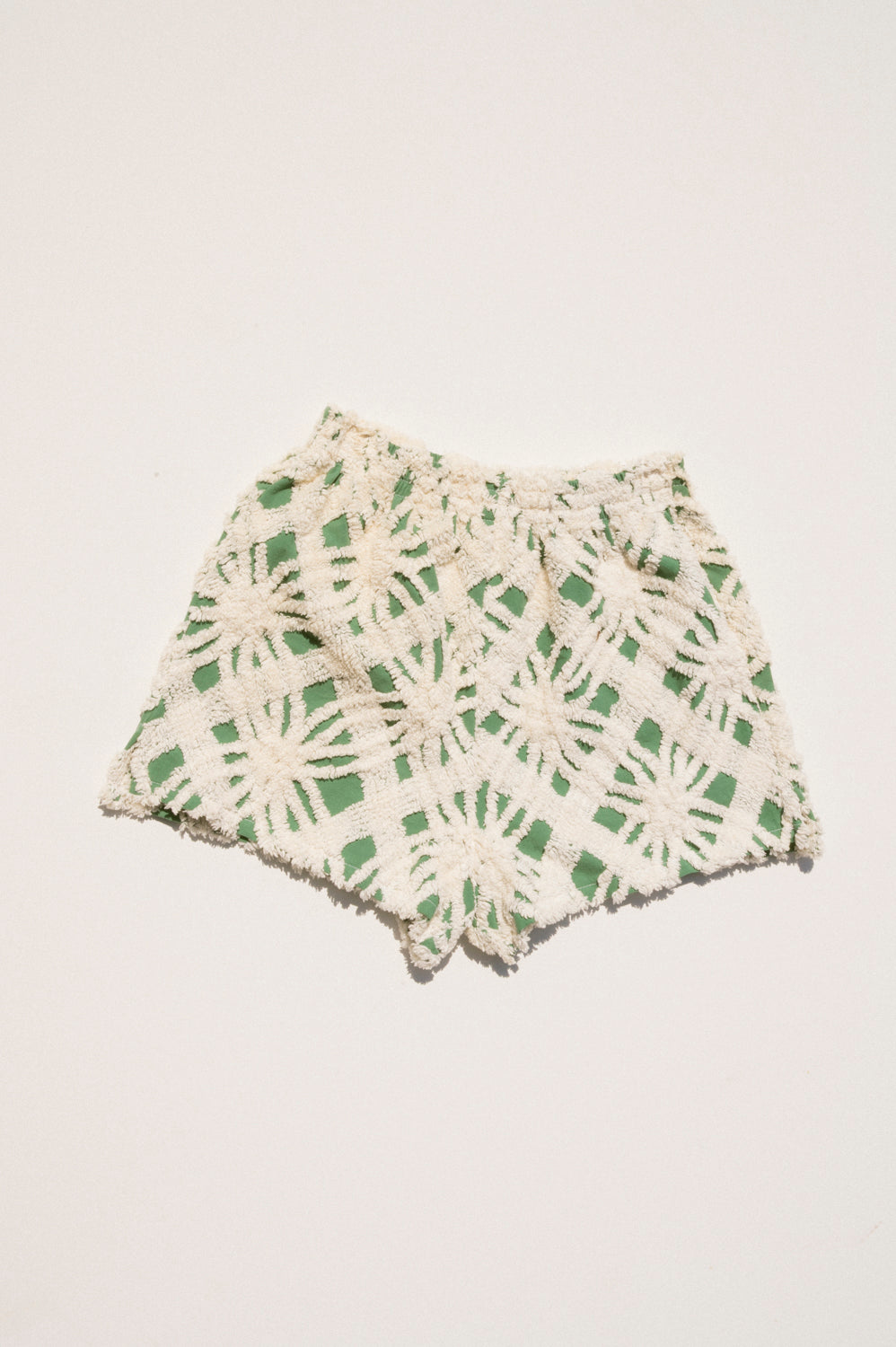 Chenille Field Shorts - Trellis (XS and S)