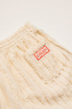 Chenille Field Shorts - Pink Flower (L)