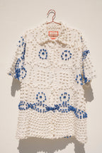 Teresa Coverup - White and Blue (XS/S)