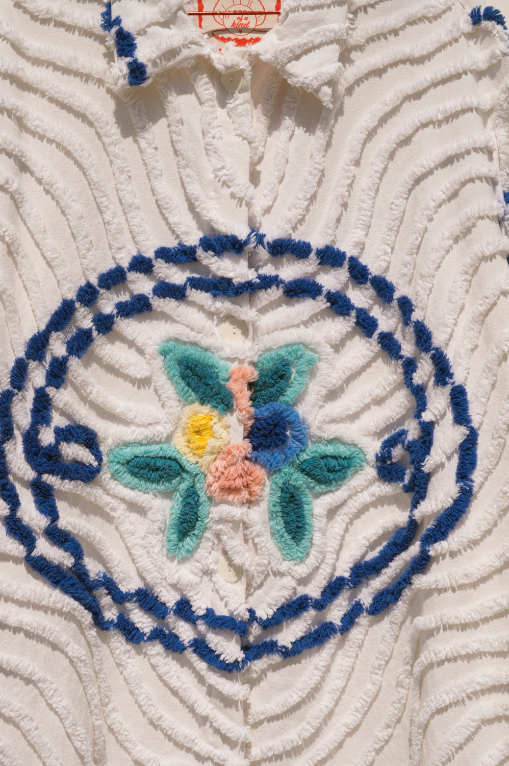 Teresa Coverup - Blue Flower (M/L)