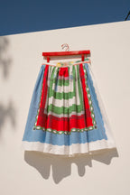 Stella Drindle Skirt - Plaid/Floral (M)