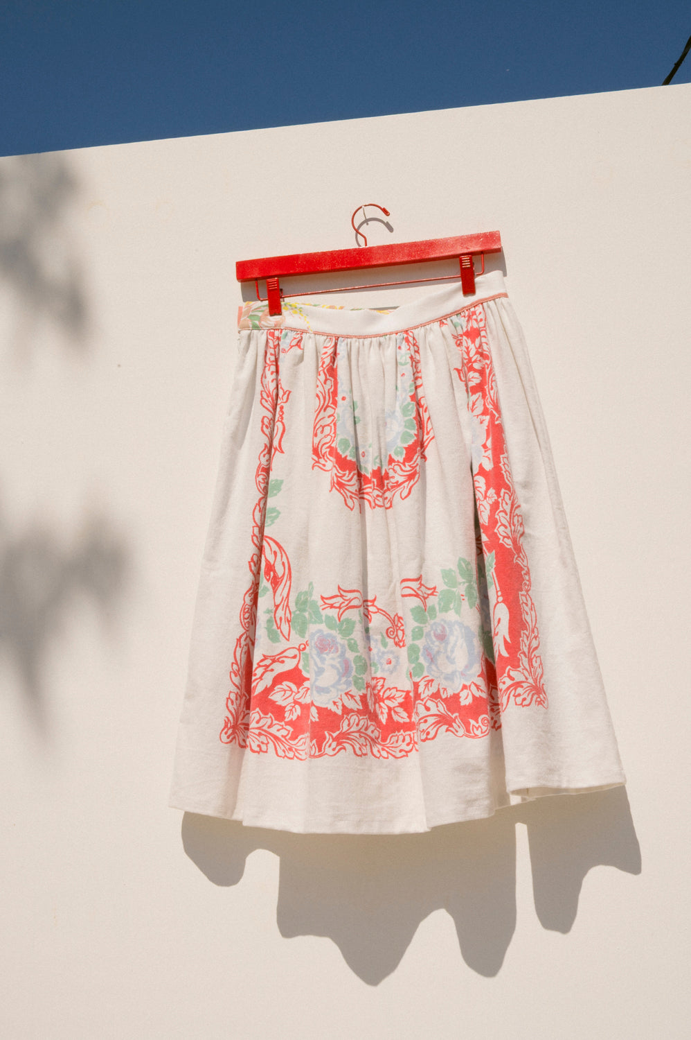 Stella Drindle Skirt - Plaid/Floral (M)