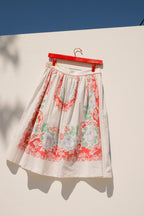 Stella Drindle Skirt - Plaid/Floral (M)
