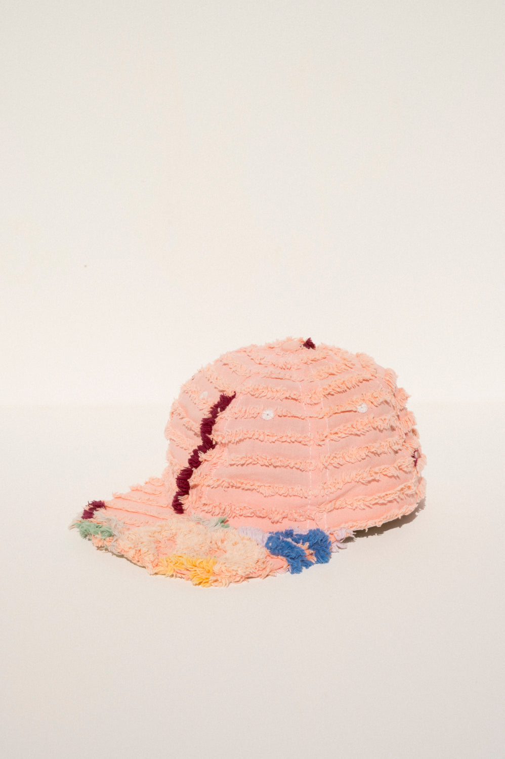 Ball Cap - Pink Chenille #1