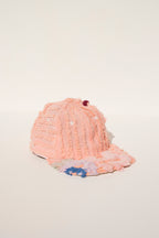 Ball Cap - Pink Chenille #2