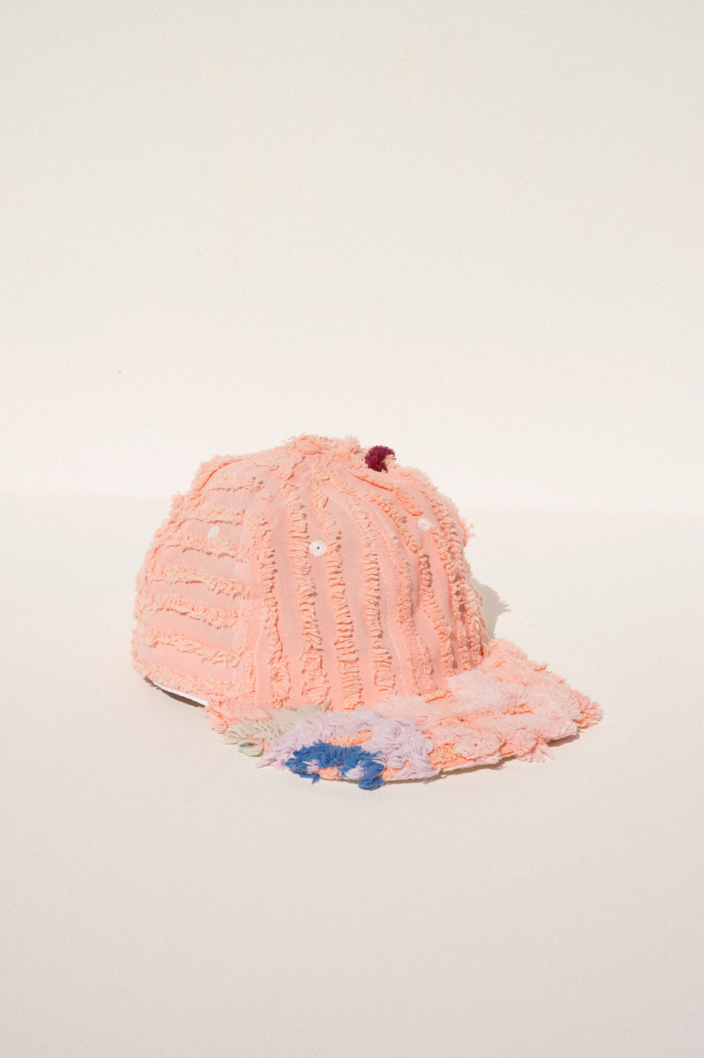 Ball Cap - Pink Chenille #2