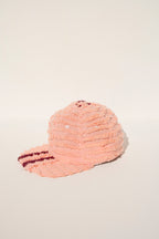 Ball Cap - Pink Chenille #4